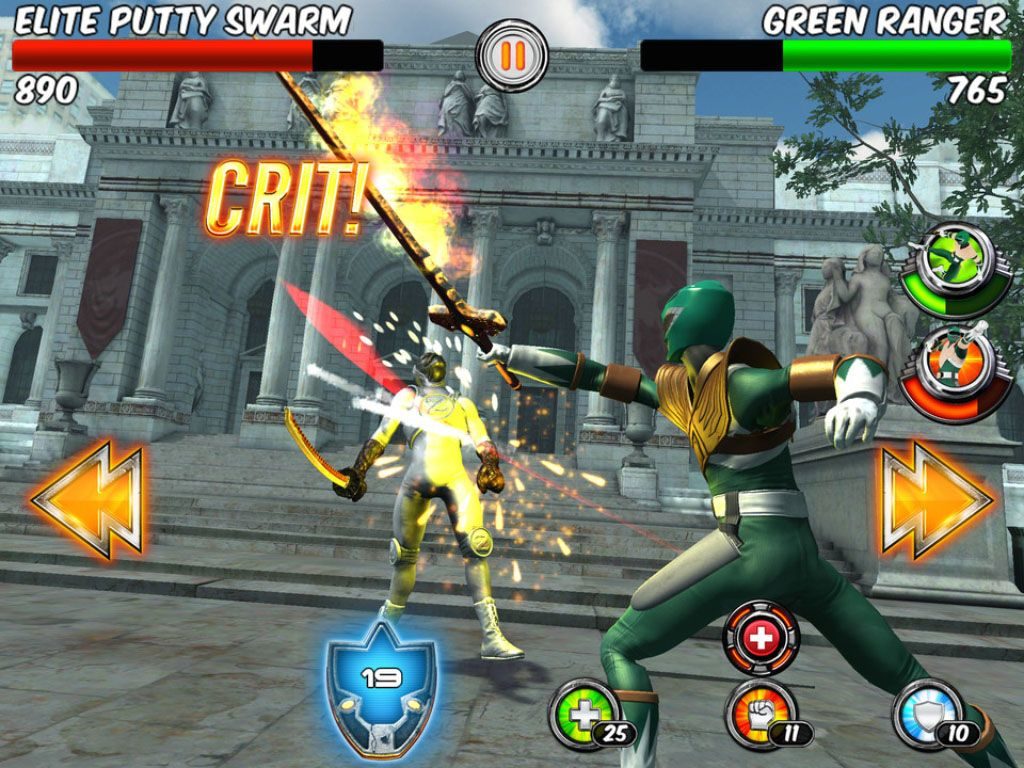 power rangers samurai games free for mobile